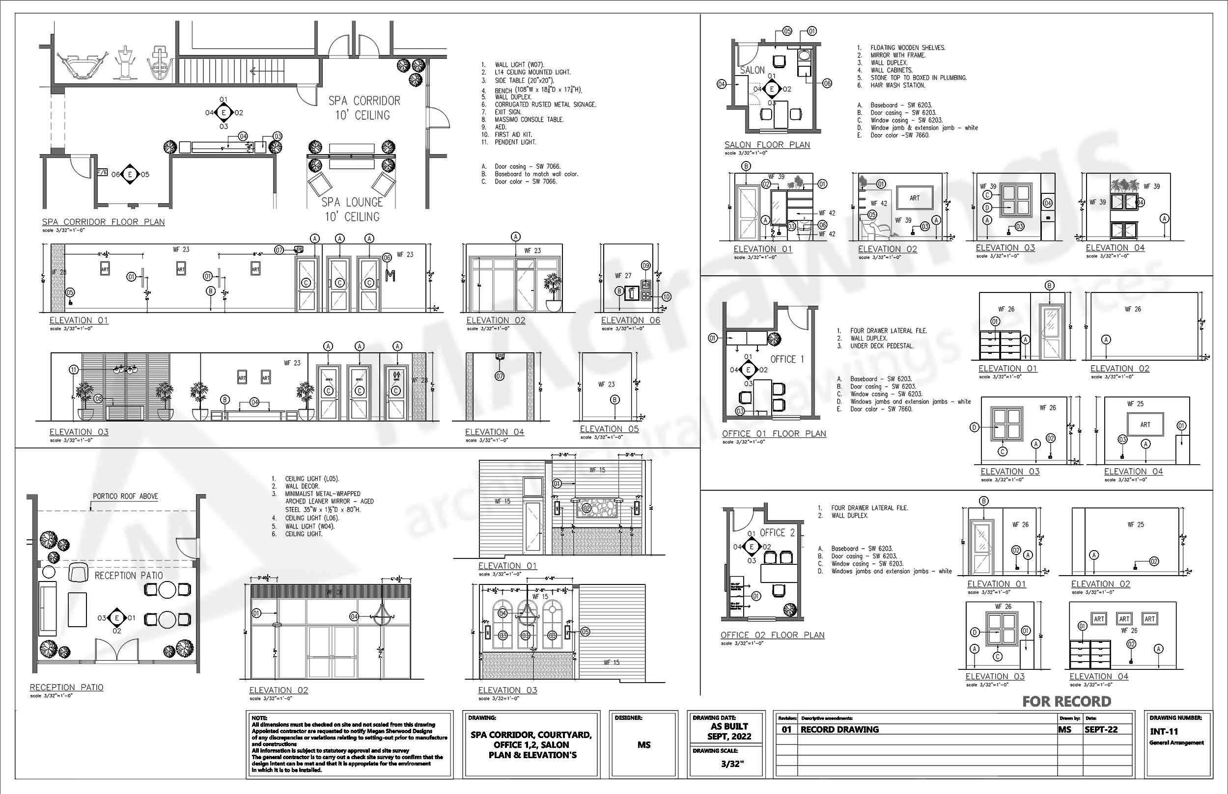 Interior Drawing MA Drawings